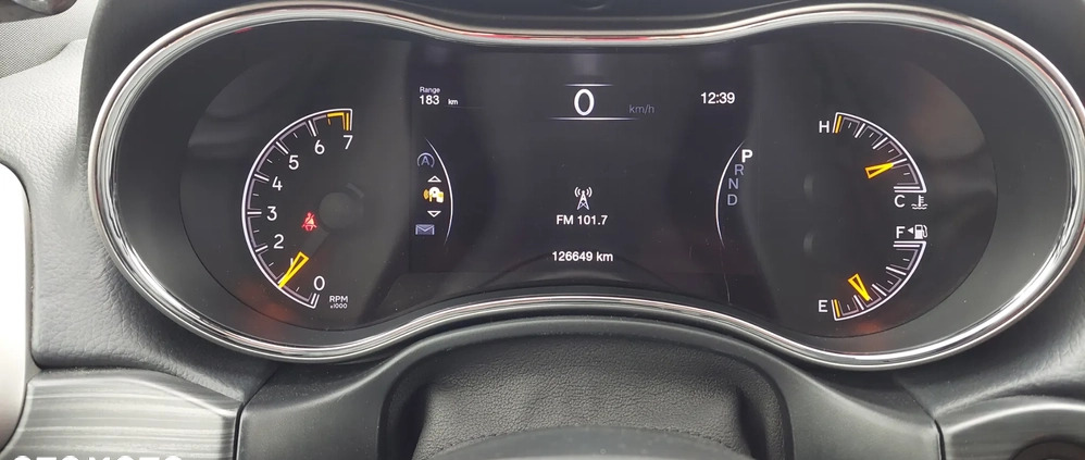 Jeep Grand Cherokee cena 110000 przebieg: 126500, rok produkcji 2019 z Sępopol małe 436